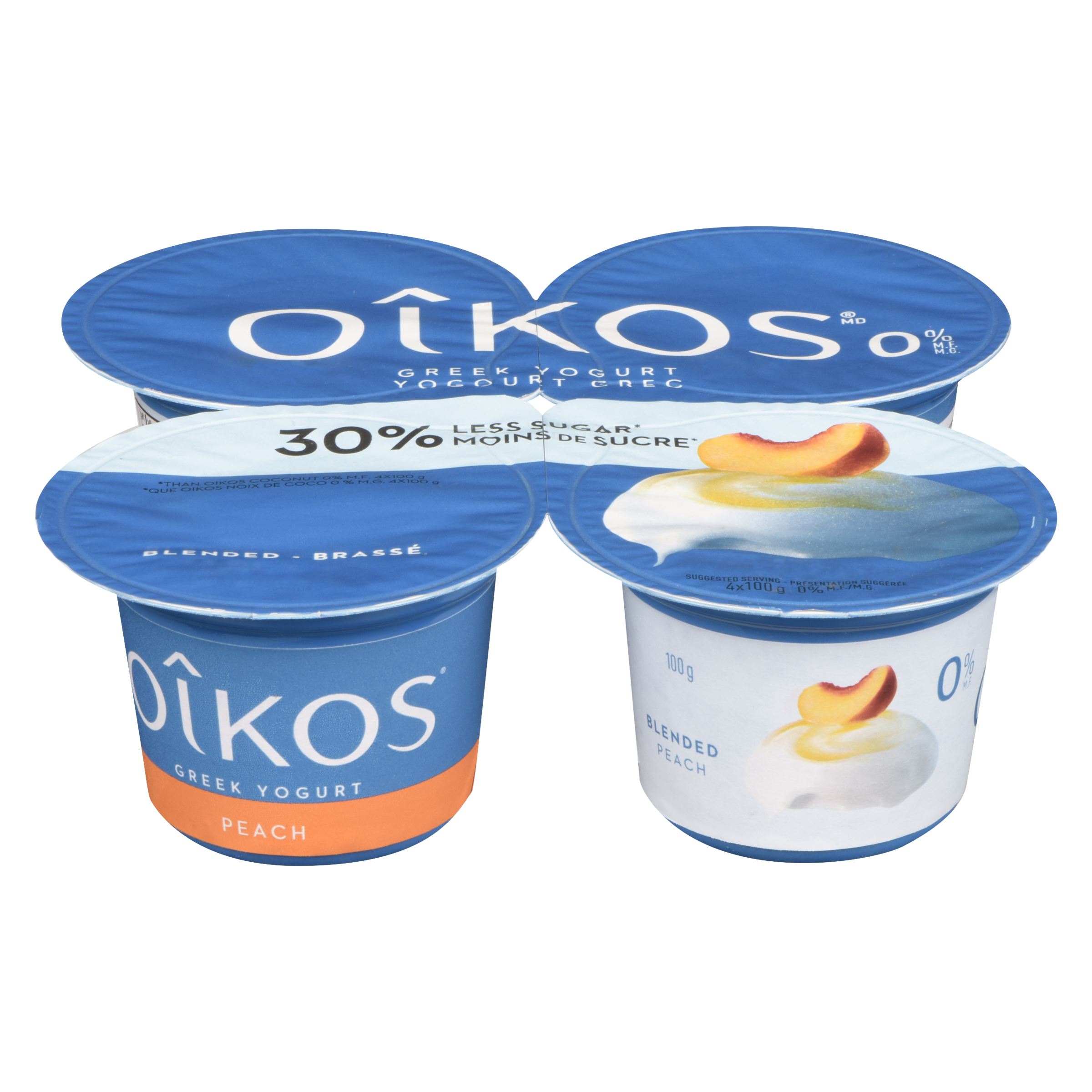 OIKOS GREEK YOGURT PEACH